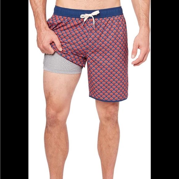 Fair Harbor swim trunks lined small s navy - Picture 1 of 6